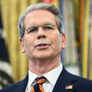 Le ministre américain des Finances Scott Bessent