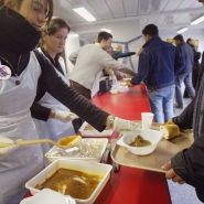 Repas au Resto du coeur