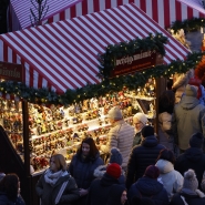 L’Allemagne tient de nombreux marchés de Noël, comme ici, à Nuremberg.