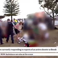 Les médias australiens ont diffusé les premières images de la plage de Bondi.