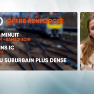 La SNCB renforce son offre de trains.