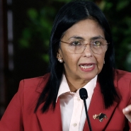 Delcy Rodriguez, dirigeante par intérim du Venezuela
