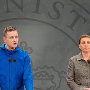 Le Premier ministre du Groenland Jens-Frederik Nielsen