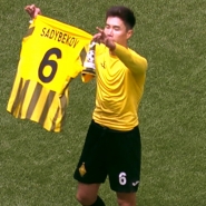 Adilet Sadybekov contre Bruges