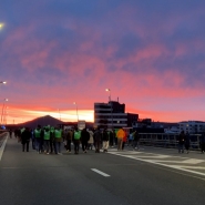 Ce matin, les travailleurs du TEC Charleroi ont bloqué le ring