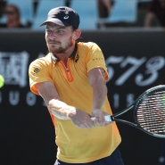 David Goffin lors de l’Open d’Australie en 2021