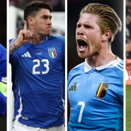 Le groupe des Belges est très relevé.