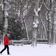 La neige devrait arriver dimanche.