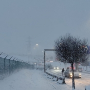 Sortie du parking de l’aéroport de Charleroi