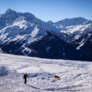 Les montagnes à La Rosiere