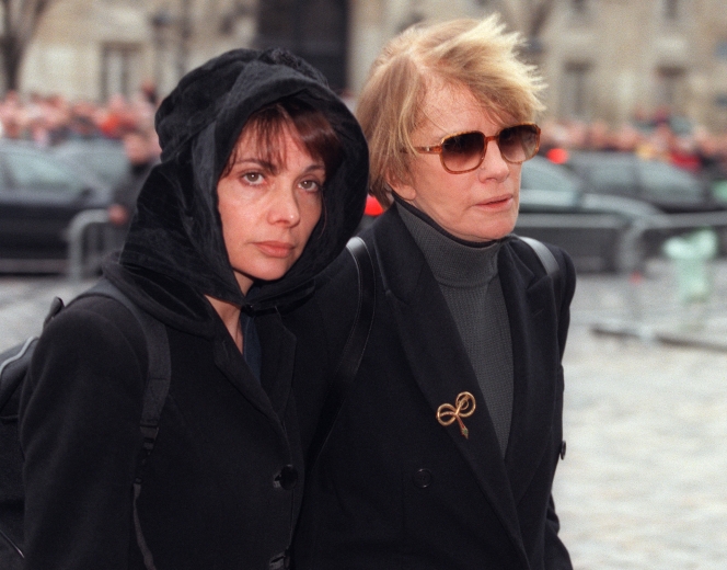 Marie Trintignant et sa mère&nbsp;Nadine Trintignant en 2003 © Belga Images