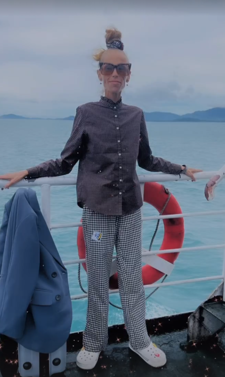 Zhana a partagé ce cliché il y a 3 semaines, elle est très amaigrie&nbsp;© Instagram @rawveganfoodchef