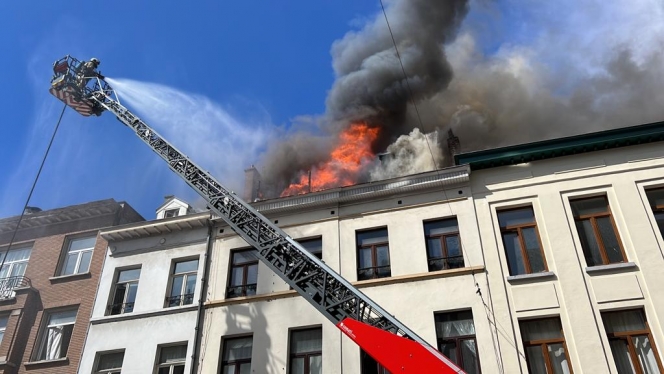 incendie bxl 1