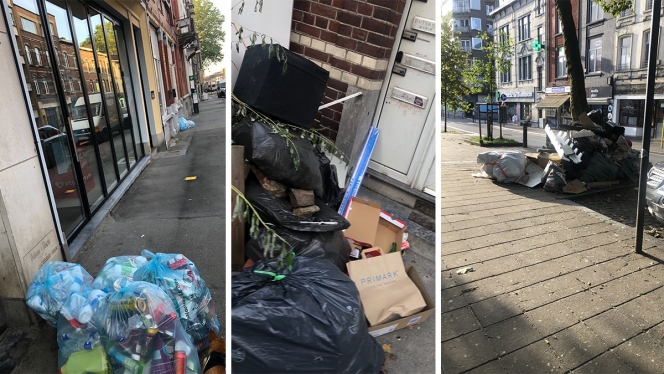 Plusieurs rues de Charleroi