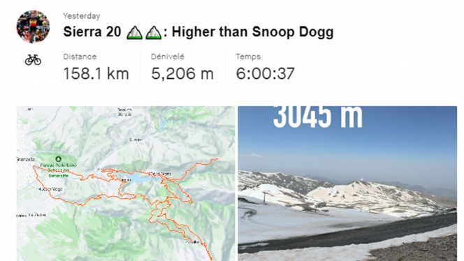 L'entraînement de Remco Evenepoel, le 25/05/2024.