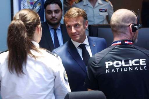 JO-2024: Macron exprime la gratitude de la nation aux forces de l'ordre