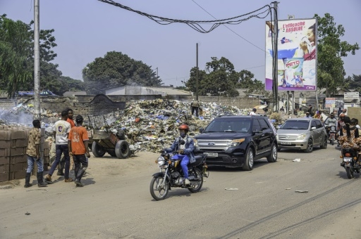 Kinshasa envahie par les déchets