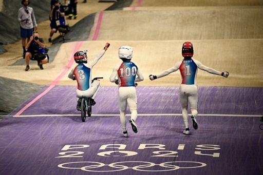BMX racing: historique triplé français, Joris Daudet en or