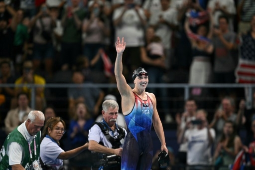 Natation: Katie Ledecky ou l'art de nager dans la joie