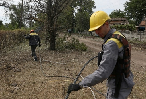 Le travail de Sisyphe des électriciens du Donbass face à une Russie offensive