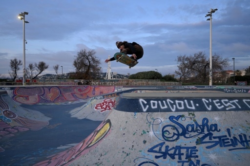 JO-2024: le bowl de Marseille, Mecque des skateboarders