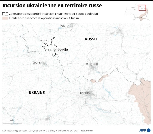La Russie instaure un régime antiterroriste pour repousser l'incursion ukrainienne