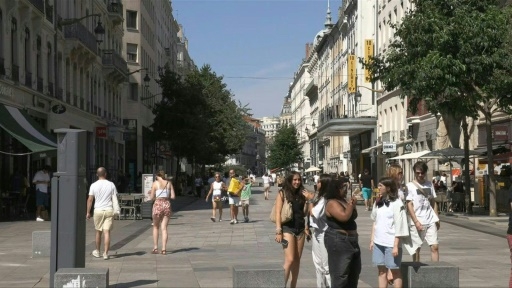 Un lundi brûlant en France