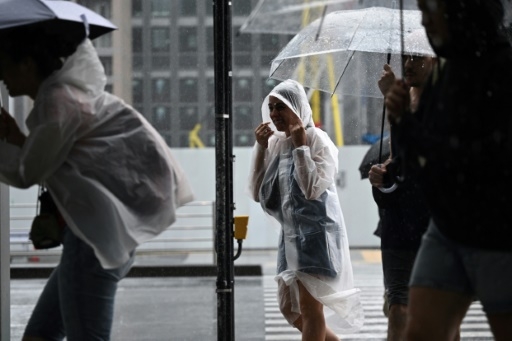Japon: un typhon très fort touche la région de Tokyo
