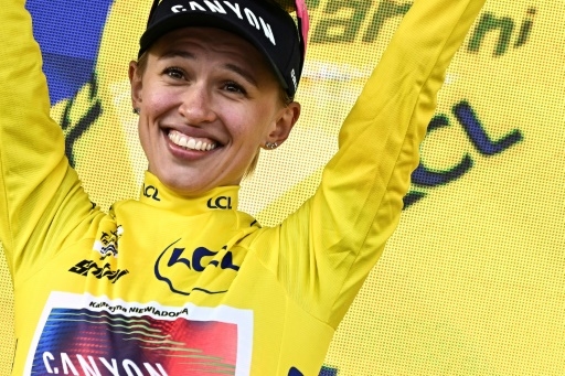 Tour de France: Niewiadoma, le jaune lui va si bien
