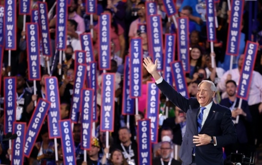 Le colistier de Harris électrise les démocrates à Chicago