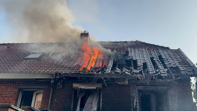 Incendie Etterbeek SIAMU Bruxelles