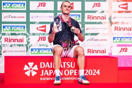 Badminton: exploit majeur d'Alex Lanier, vainqueur du tournoi du Japon