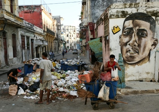 Cuba: l'accumulation de déchets souille une Havane débordée