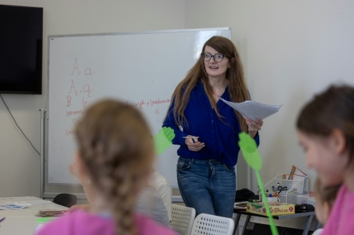 Pologne: rentrée scolaire pour les enfants réfugiés ukrainiens