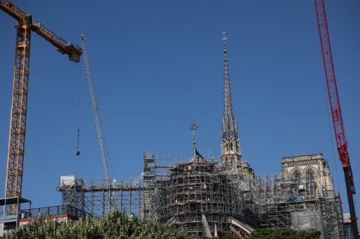 Dernière ligne droite sur le chantier Notre-Dame, à trois mois de la réouverture