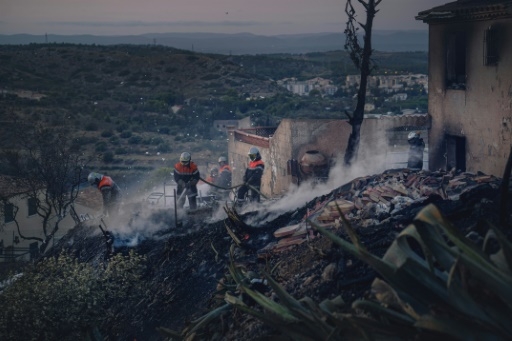 Incendie aux abords de Narbonne, une  maison détruite, quatre endommagées