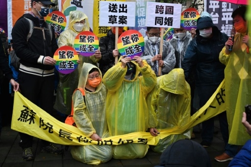 Taïwan reconnaît les mariages homosexuels entre Chinois et Taïwanais