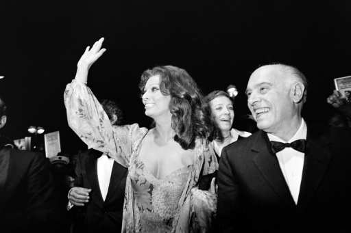 Cinéma: la star italienne Sophia Loren fête ses 90 ans à Rome