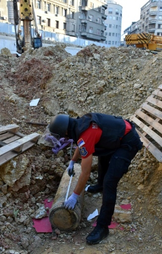 Serbie: une bombe de la Première Guerre mondiale neutralisée