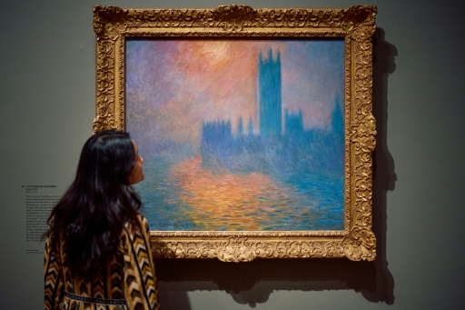 A Londres, le smog enchanteur sur la Tamise au coeur d'une exposition Monet