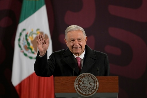 Mexique: le président Lopez Obrador s'en va satisfait après sa 1.438e conférence de presse