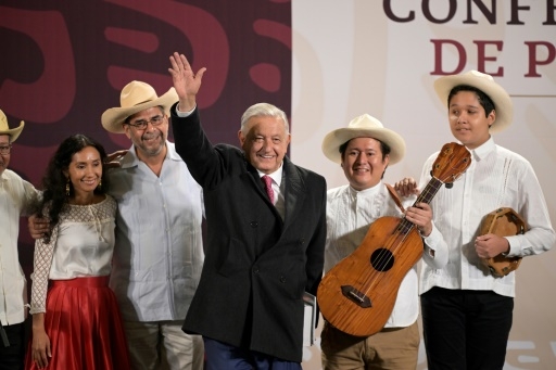 Mexique: le président Lopez Obrador s'en va satisfait après sa 1.438e conférence de presse