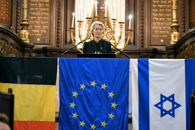 Ursula von der leyen synagogue