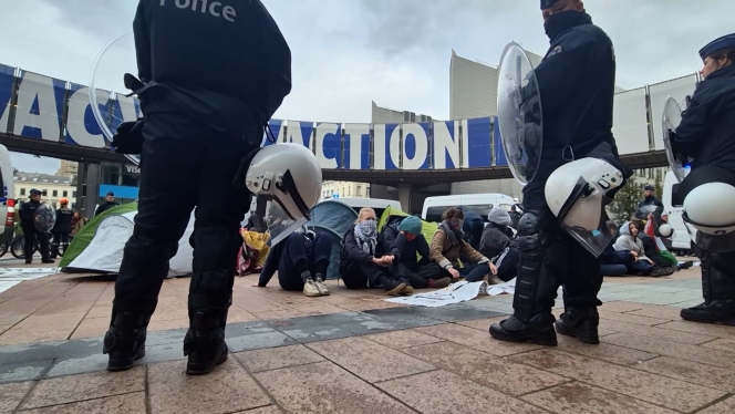 Manifestation parlement europeen
