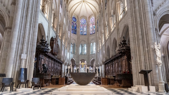 Les images de la restauration de la cathédrale de Notre-Dame de Paris