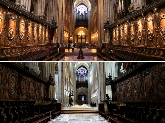 Les images de la restauration de la cathédrale de Notre-Dame de Paris