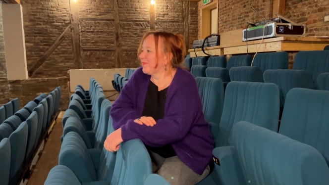 Il y a un an et demi, Cécile a visité l'ancienne Maison des Huit Heures à Jemelle