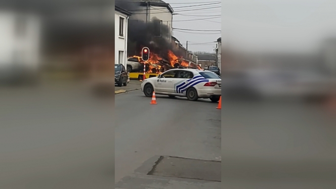 incendie_porsche_tamine_facebook_fabienne_denil