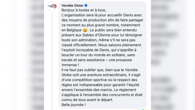 Un groupe de fans se mobilise pour le seul Belge participant au Vendée Globe
