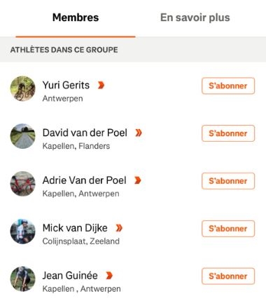 strava de lie